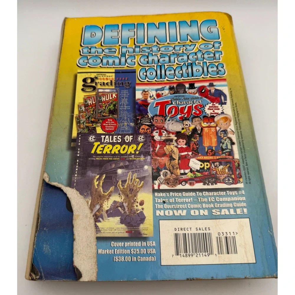 Overstreet Comic Book Price Guide 31st & 33rd Edition Lot Robert M Overstreet